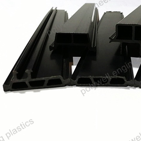 Black Nylon 66 Polyamide Thermal Break Thermal Barrier Tape For Plastic Extrusion Profiles
