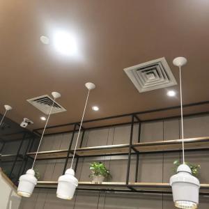 Quality Square Aluminum 1100 Ceiling Air Diffuser Fireproof Bake Surface Finished wholesale