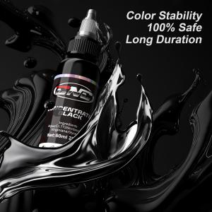 Quality Dark Tattoo Pigment Ink Concentrated Black Cosmetic Tattoo Ink wholesale
