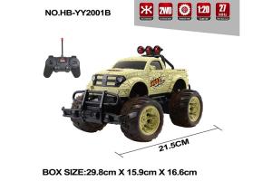 Quality Multi Color Children's Remote Control Toys Bigfoot RC Jeep 27MHz Frequency wholesale
