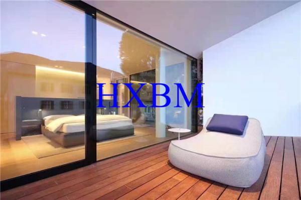 Cheap Hurricane Proof HOPO Hardware Aluminum Sliding Doors 102mm Depth for sale