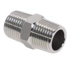 3/4" NPT Male X 3/4" NPT Male 316 Stainless Steel Pipe Fitting Heavy Duty