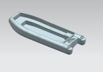 Customizable One Time Molding Plastic Boat Canadian Canoe Mould