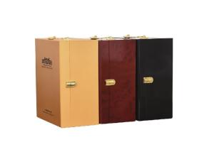 Quality 2 Bottle Wooden Wine Box Sets Box With Accessories , Wine In Wooden Cases wholesale