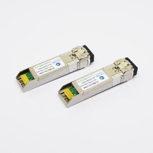 Quality SFP-10G-BX40U-C Compatible SFP+ BiDi Optical Transceiver 1270nmTX 1330nmRX 40km wholesale