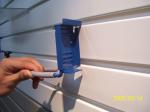 Grey Durable Garage Wall Panels Water Proof Slatwall Panels