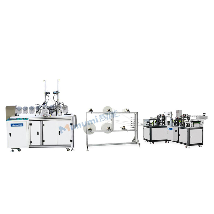 11kw Mask Making Equipment 40-55 Pcs / Min 6000(L)*880(W)*1400(H)Mm