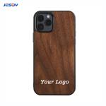Bamboo Natural Walnut Wooden Phone Cover Shockproof For IPhone