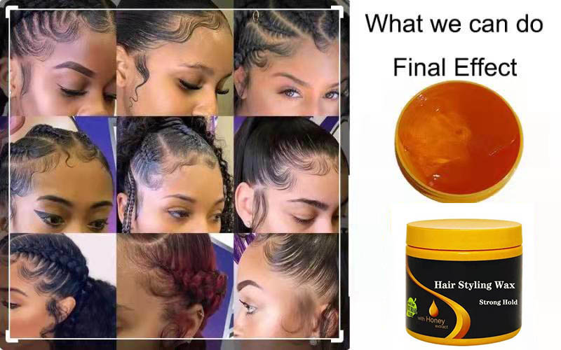 Volume 200ML/300ML/500ML Formaldehyde-free Hair Styling Shine Jam Gel With Strong Hold