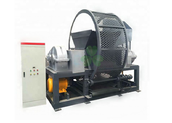 Heavy Duty Plastic Pipe Shredder Machine , Plastic Crusher Machine 30×2kw