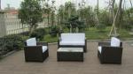 4pcs KD garden cane sofa