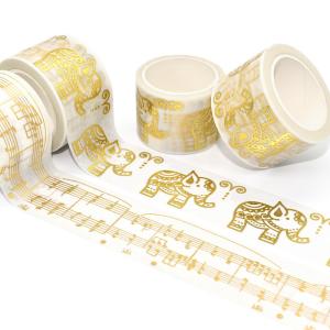 Quality Custom Foil Printing Japanese Washi Paper Tape Washi Tape wholesale