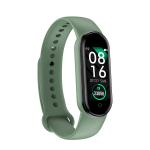 AMOLED 0.96'' Single Touch Heart Rate Blood Pressure Smartwatch Music Sport