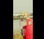 3200rpm River Canal Pond Sheet Pile Driving Machine For Photovoltaic Sheet