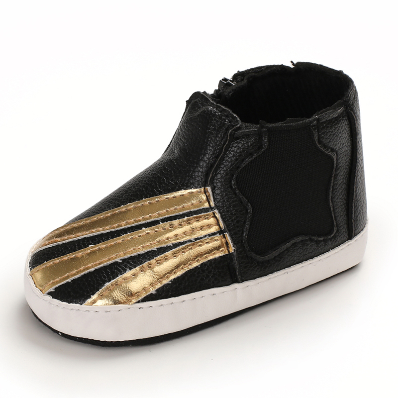 New designed PU Leather upper 0-18 months infant prewalker baby boots