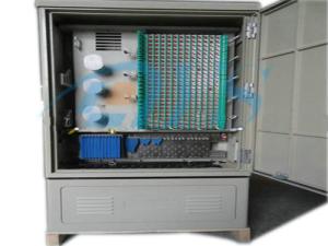 Quality 144C to 576C Fiber Optic Cross Cabinet wholesale