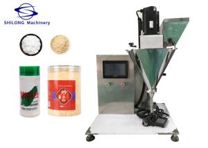 Quality Auger Filler Weighing Semi Automatic Bottle Filling Machine SUS 316 5.7in Screen wholesale