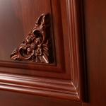 2 Leaf Double Laminated Wooden Doors 120mins Front Entrance Wooden Door