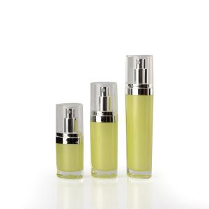 Quality Plastic Plating Round Small Cosmetic Containers Cosmetic Packaging Environment Protection wholesale