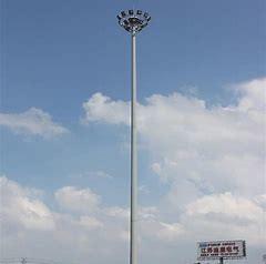 Quality Q420 50m Galvanised Height Metal Street Light Pole wholesale