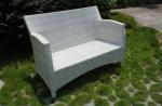 adjustable wicker outdoor sofa
