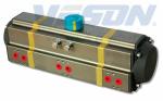 Aluminum Alloy 180 Degree Pneumatic Valve Actuator 2 - 8Mpa