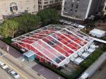 15 Oz Laminated PVC Widths 40' 50' Outdoor Tent Event