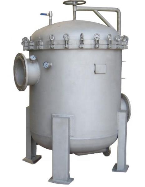 62KG Weight Compact Stainless Steel Bag Filter Vessel for Construction and