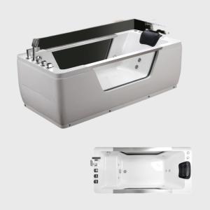 Quality Non Porous 2-3 Person Cold Plunge Freestanding Jetted Tub Whirlpool Jacuzzi Hot Tub Outdoor SPA wholesale
