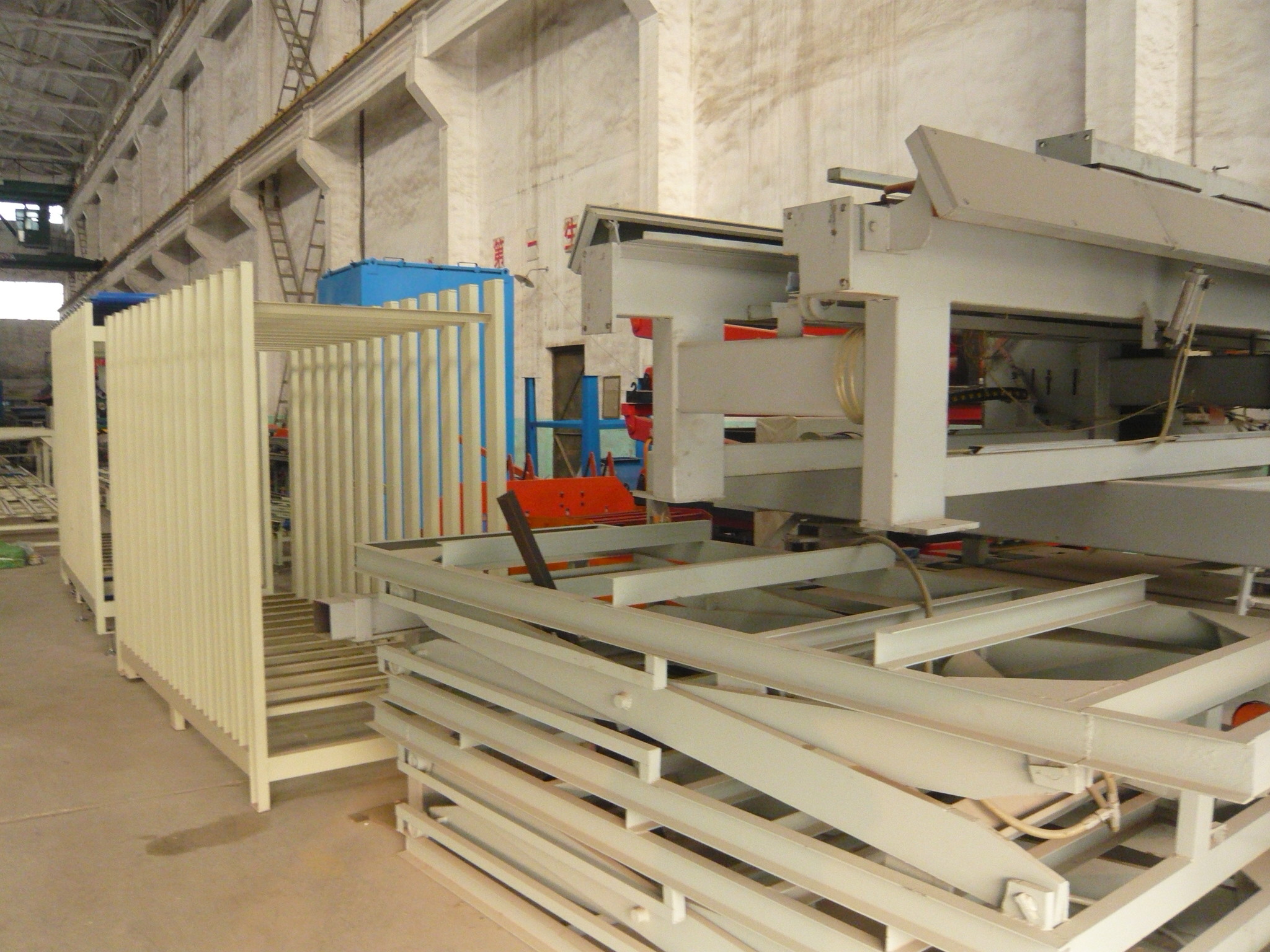 Hydraulic Lifter Panel Making Machines , Automatic Sandwich Panel Production Line