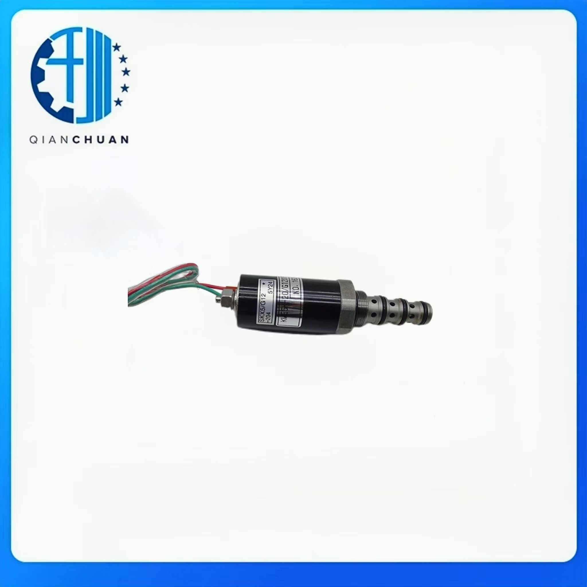 KWE5K-20/G12D13 12V Solenoid Valve For CLG906 CLG908 HD820 Excavator
