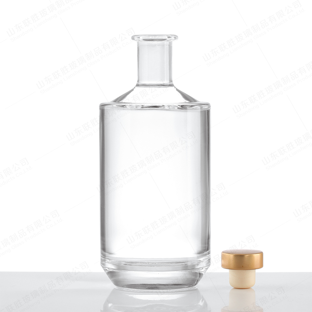 OEM/ODM Acceptable Popular Cylindrical Glass Bottle for Wine 500ml 700ml 750ml 1000ml