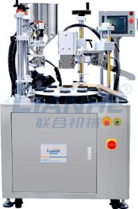 Quality 40L Tube Filling Sealing Machine , Ultrasonic Ointment Tube Filler wholesale