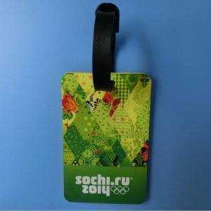 Quality Promotion silicone luggage tag for event games wholesale