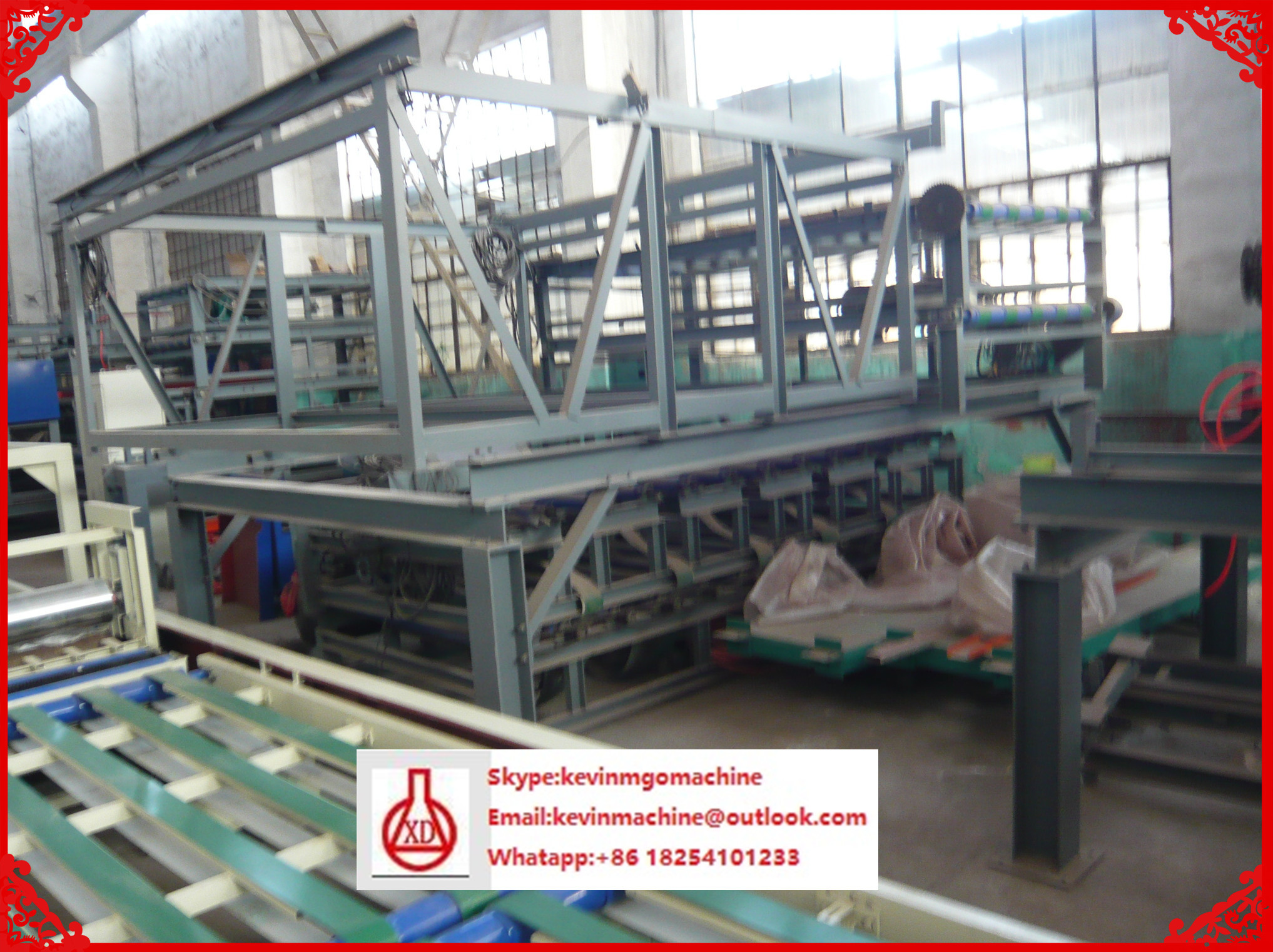 Energy Saving Compound Lightweight Wall Panel Machine with Automatic Cutting Saw