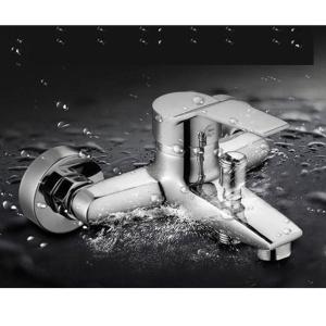 Quality 2.2 GPM Ceramic Disc Bath Faucet Stainless Steel Sink Faucet wholesale