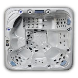 Quality 7 Person Outdoor Whirlpool Spa Hot Tub With Multi Colored Lighting And Cup Holders wholesale