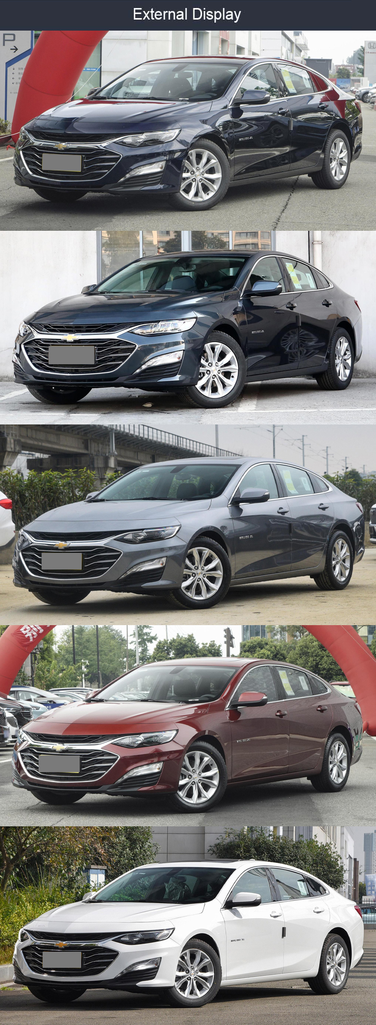 Chevrolet Malibu XL 550T 1.5T Sedan Electric Driver's Seat Adjustment and Anti-lock Braking System for Chevrolet Models