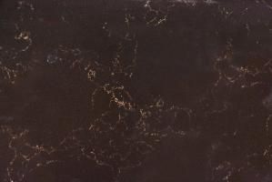 Quality Kitchen Countertop Solid Surface Artificial Quartz Stone Black Color wholesale