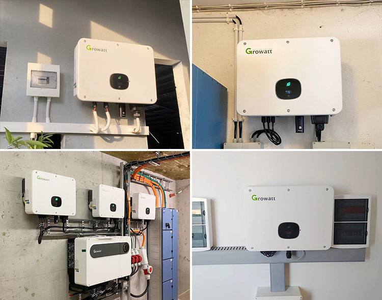 High Voltage Growatt Solar Inverter MID 25KTL3-X Three Phase 25KW On Grid Inverter