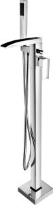 Quality One Lever Floor Standing Bath Shower Mixer 0.5-3.0 Bar Pressure T8850 wholesale