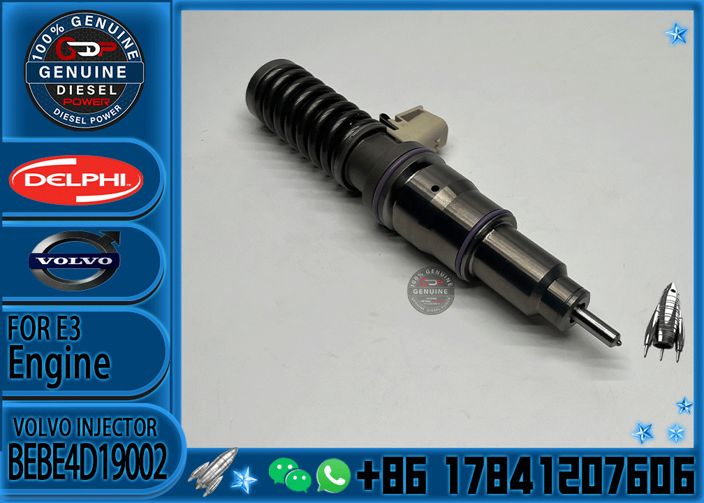 Diesel Fuel Injector BEBE4D24103 BEBE4D05001 BEBE4D17001 BEBE4D21001 BEBE4D19001 33800-84820 BEBE4D19002 for VOL