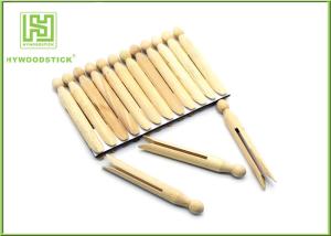 Quality House Decorative Notched Craft Sticks , 110mm Wooden Fan Sticks Taste - Free wholesale