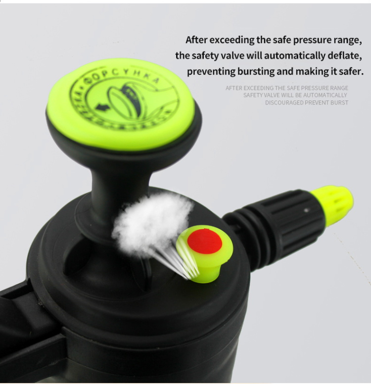 2L Hand Pump Pressure Sprayer Kettle Garden Watering Pot For Home