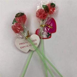 Quality Heart Shaped Straight CC Stick Candy With Lovely Decoration wholesale