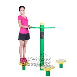 Quality outdoor fitness equipments steel based zinc powder coating Hip Twister-OK-Z05 wholesale
