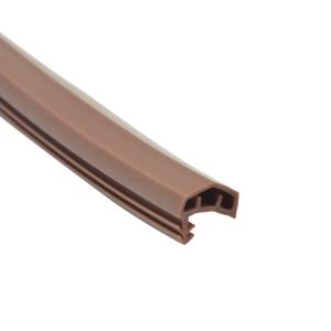 Quality 12*6mm Anti Collision PVC Rubber Strip Wooden Door Seal Strip P1809 wholesale