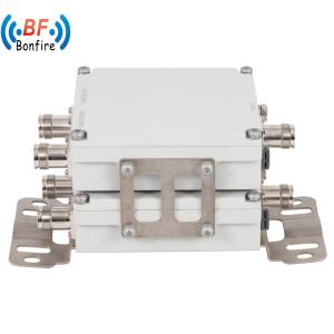 Quality Dual-Band Low Pim Combiner 617-2690MHz 3300-3800MHz 4.3-10-F DIN-F Red Indoor/Outdoor IP65 wholesale