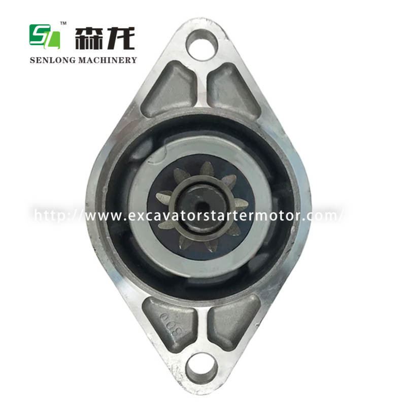12V 0.6KW 9T Excavator Starter Yacht Motor 128000-8001