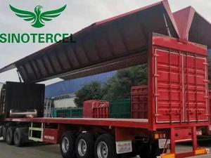 Quality Red Wingspan Semi Trailer 40000 Kg Semi Transport Trailer wholesale